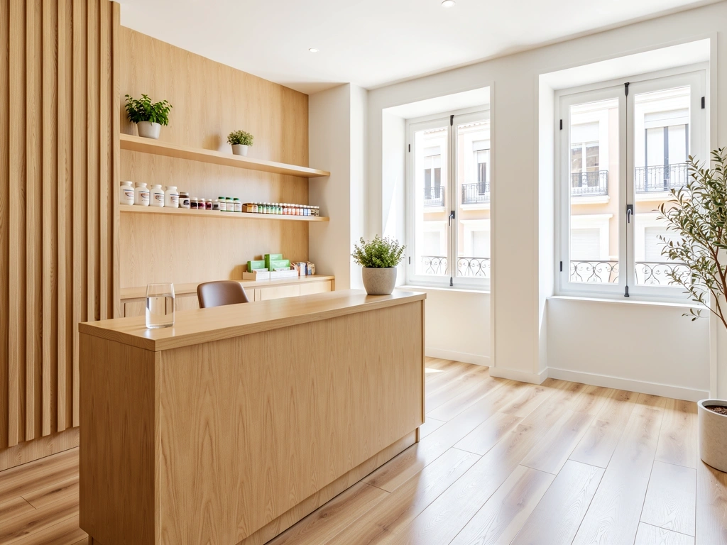 Interior de Clínica Bienestar